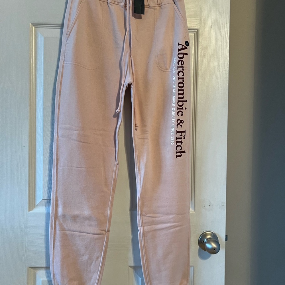 Abercrombie & Fitch Pink Sweatpants